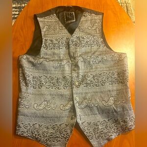 Black and Gray Vest